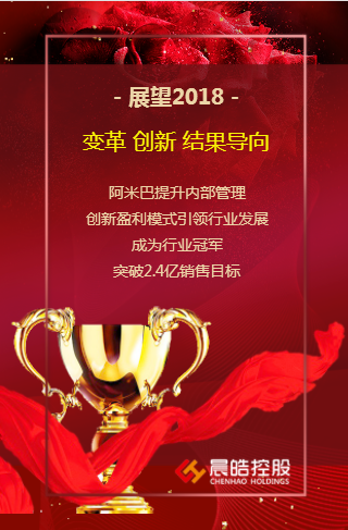 晨皓控股2018年会盛典邀请函6