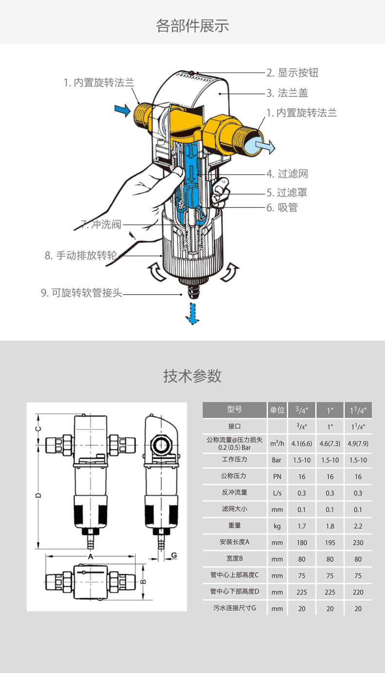 威能前置过滤器标准型4-晨皓控股